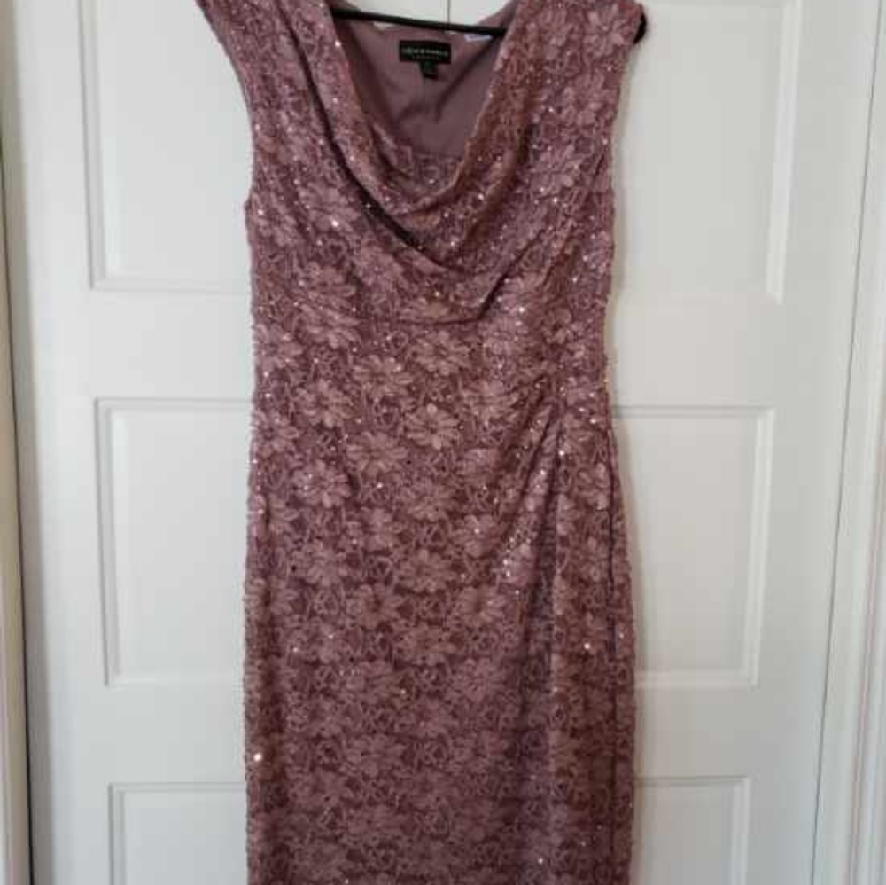 Rose lace dress